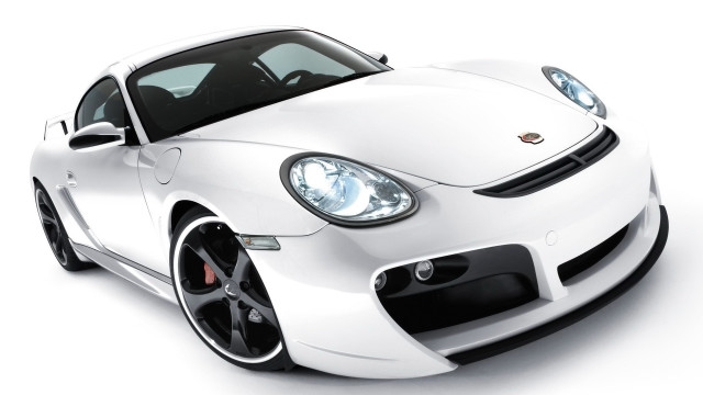 White sports car black stripe #2 free wallpaper - medium preview image