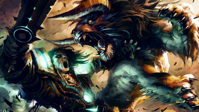 Demon attacking demon sword demon #3 free wallpaper - medium preview image