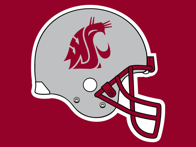 Washington state football helmet red free wallpaper - medium preview image
