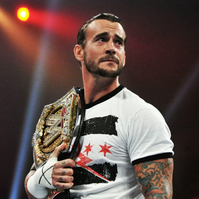 Bearded man wrestling belt red free wallpaper - medium preview image