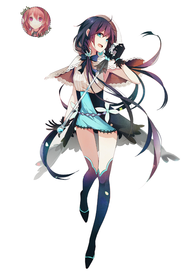 Girl long hair dress sword free wallpaper - medium preview image