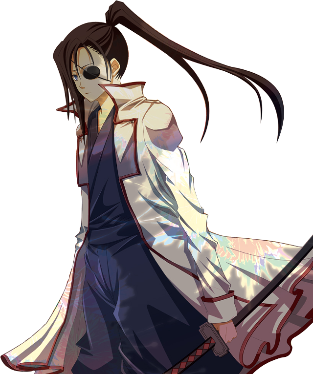 Woman longhair dress sword flower free wallpaper - medium preview image