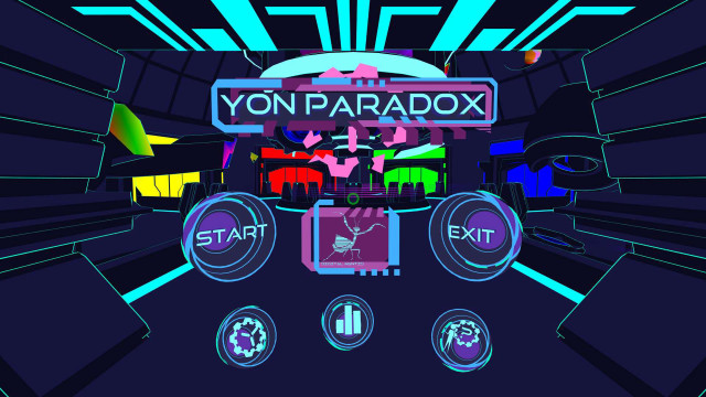 Neon video game background text free wallpaper - medium preview image