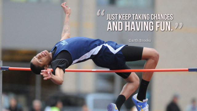 Just keep taking chances inspirational free wallpaper - medium preview image