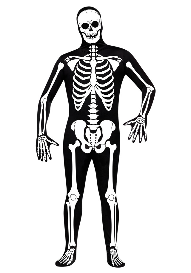 Skeleton arms crossed hands on free wallpaper - medium preview image