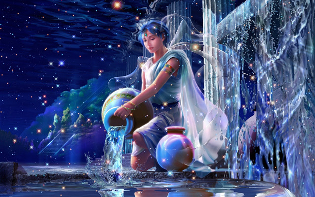 Woman ledger vase ball star free wallpaper - medium preview image