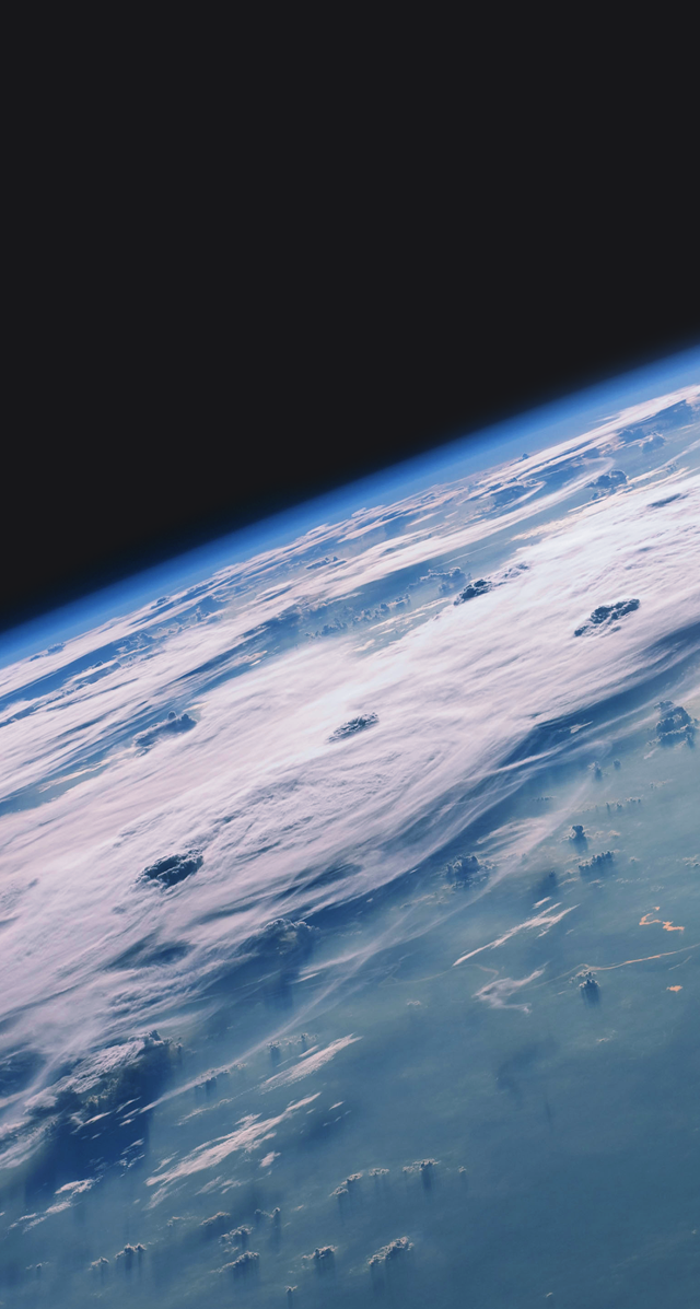 Earth view from space clouds free wallpaper - medium preview image