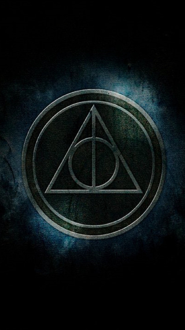 Dark background circle triangle center free wallpaper - medium preview image