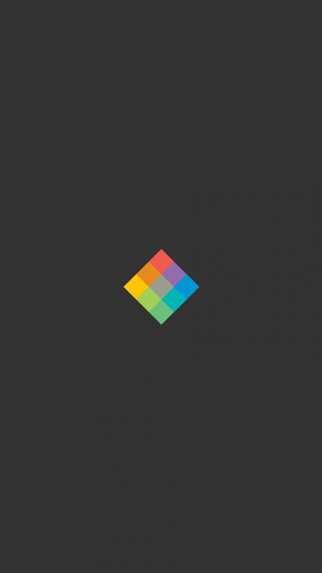 Black background colorful square logo free wallpaper - medium preview image