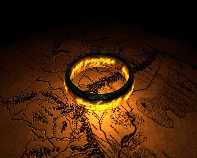 Ring map world glow center free wallpaper - medium preview image