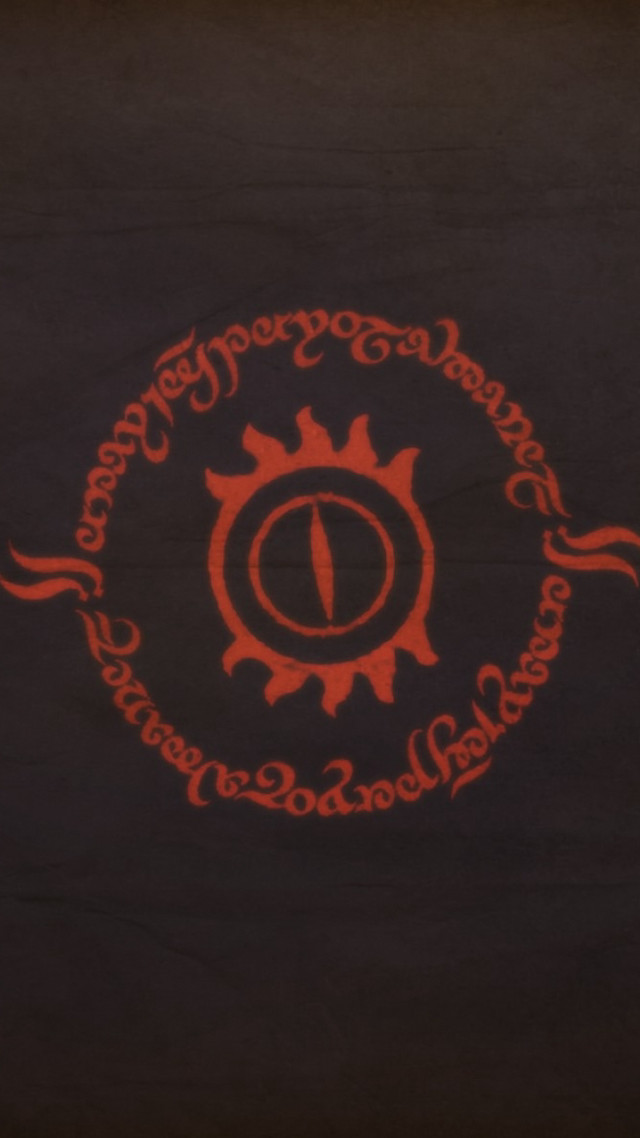 Red black logo flame circle free wallpaper - medium preview image