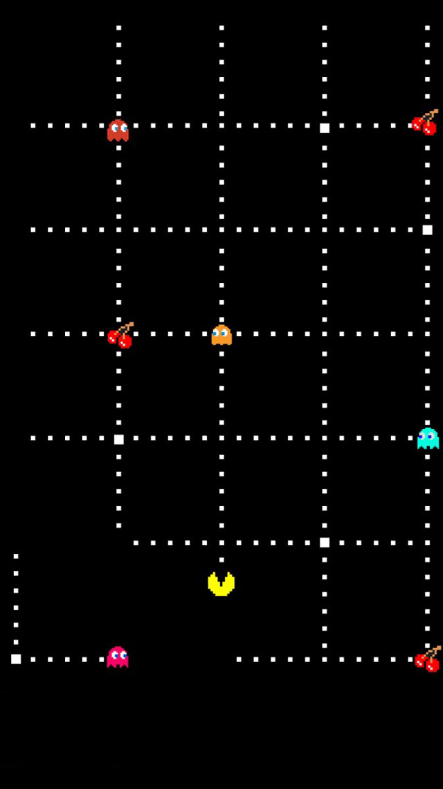 Colored objects black background yellow free wallpaper - medium preview image