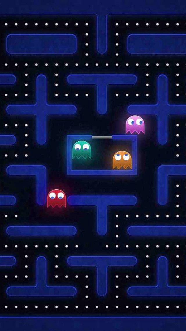Pacman maze game pacman free wallpaper - medium preview image