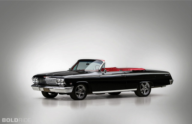 Black white car red top free wallpaper - medium preview image