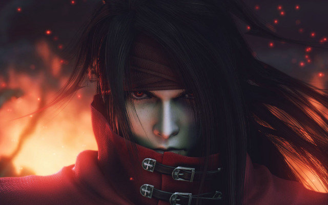 Red embers flame portrait burns free wallpaper - medium preview image