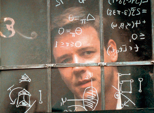 Man looking window numbers writing free wallpaper - medium preview image