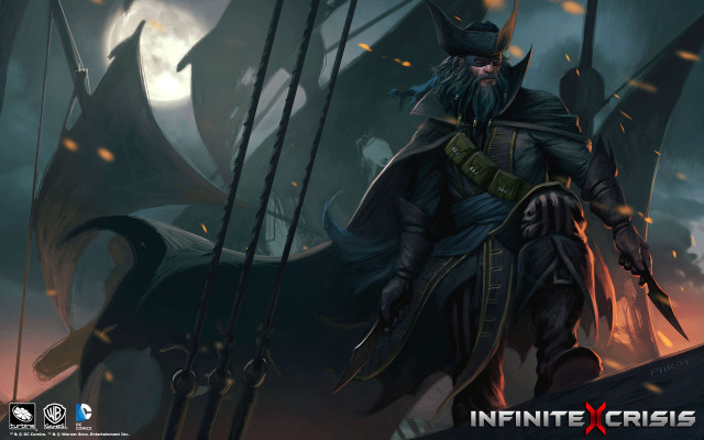 Man pirate costume holding sword free wallpaper - medium preview image