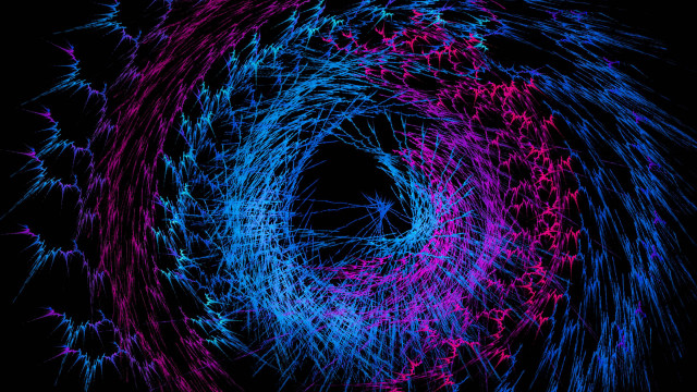 Colorful circular pattern lines dots free wallpaper - medium preview image