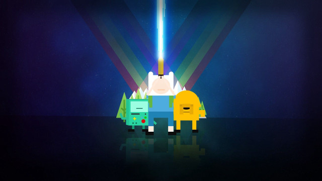 Pixelart starrysky saber character citylights free wallpaper - medium preview image