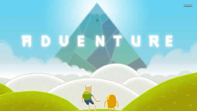 Cartoon person cat hill adventure free wallpaper - medium preview image