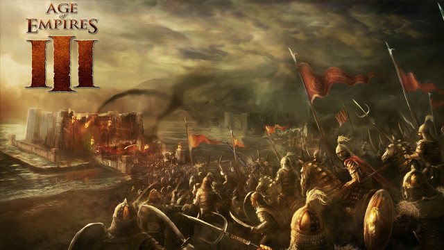 Battle scene people flags painting #2 free wallpaper - medium preview image