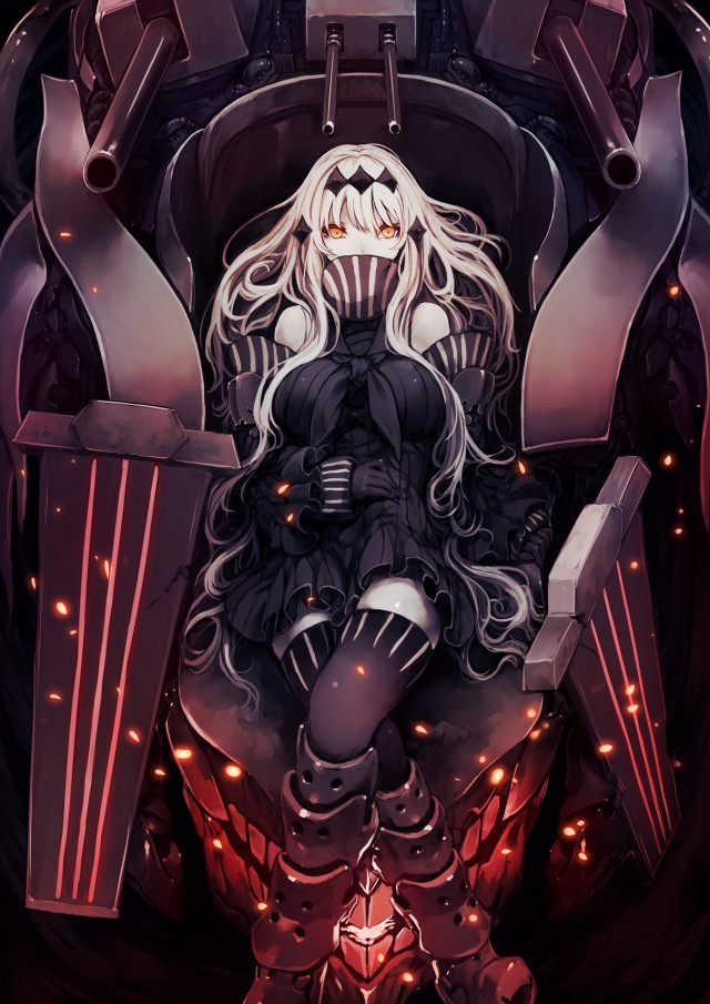 Creepy woman sitting chair hair free wallpaper - medium preview image