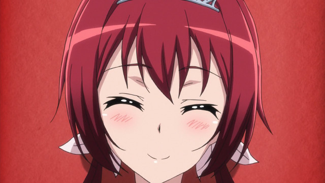 Girl red hair crown smile free wallpaper - medium preview image