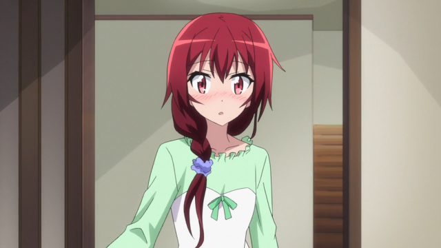 Girl red hair green shirt #2 free wallpaper - medium preview image