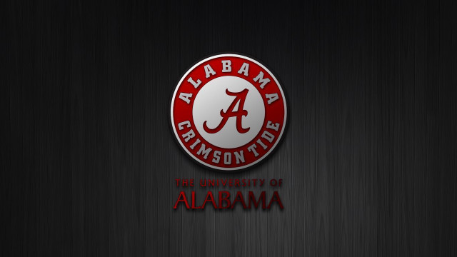 Alabama logo black background red #2 free wallpaper - medium preview image