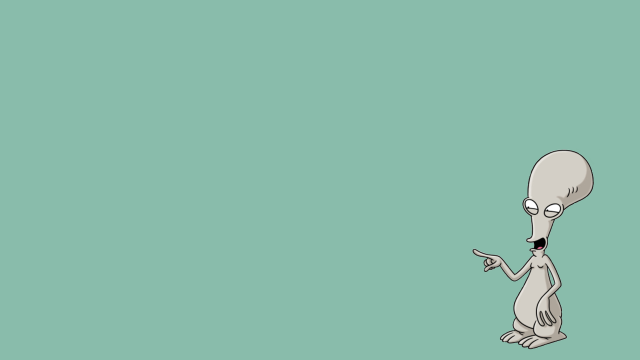 Cartoon character pointing green background free wallpaper - medium preview image