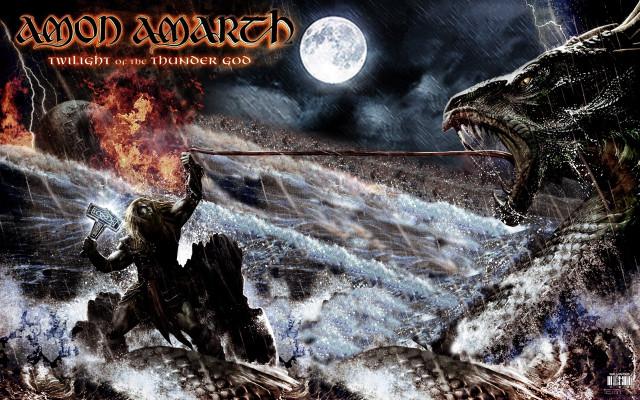 Man horse sword dragon painting free wallpaper - medium preview image