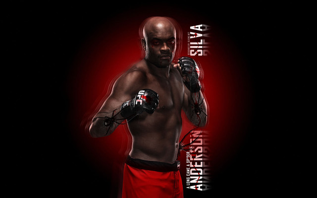 Man boxing glove red black free wallpaper - medium preview image