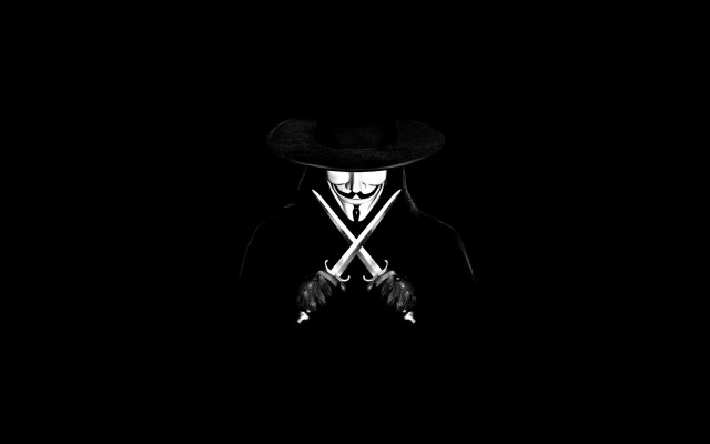 Man hat swords dark background free wallpaper - medium preview image