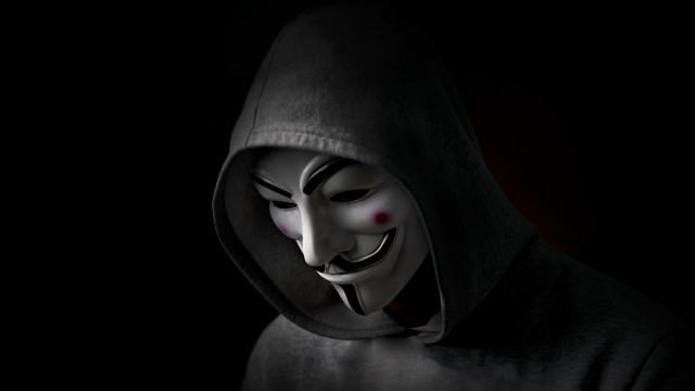 Masked hoodie redlight darkness fullmoon free wallpaper - medium preview image