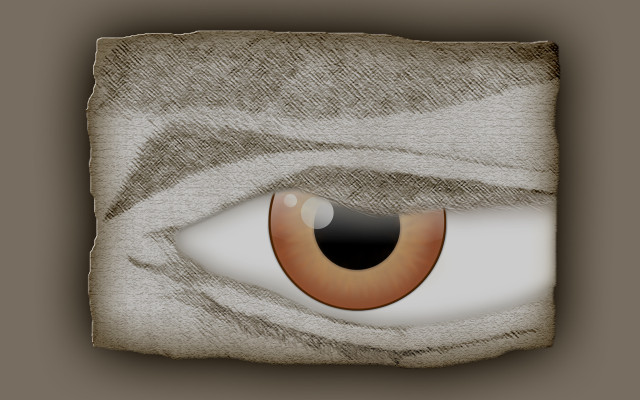 Cat eye drawing brown eyeball free wallpaper - medium preview image
