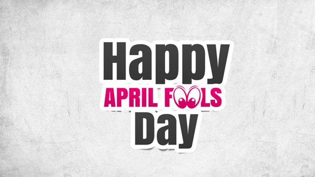 Happy april fools day sticker free wallpaper - medium preview image