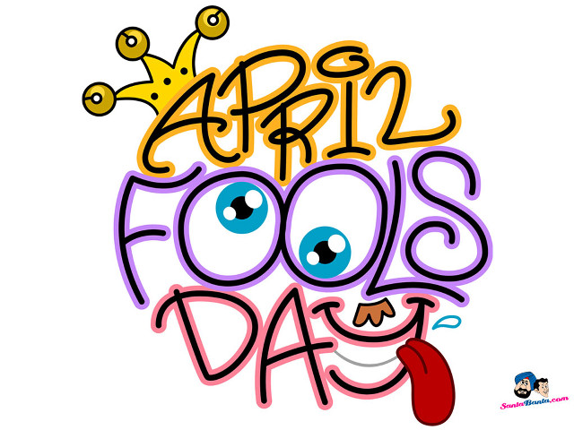 Cartoon face crown april fools free wallpaper - medium preview image