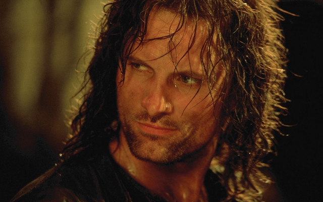 Man wet hair leather jacket free wallpaper - medium preview image