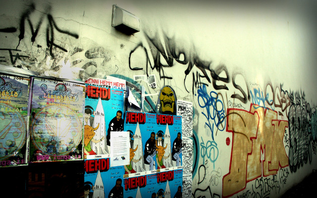 Star wars graffiti posters wall #3 free wallpaper - medium preview image