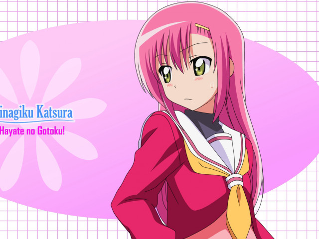 Pink hair pink dress yellow free wallpaper - medium preview image