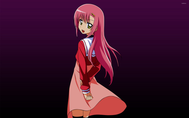 Girl pink hair pink dress #2 free wallpaper - medium preview image