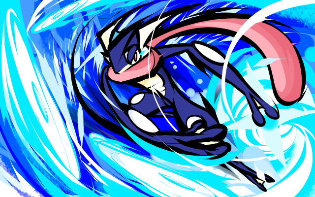 Cartoon character surfing wave ocean #3 free wallpaper - medium preview image