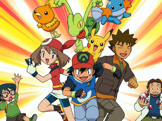People pokemon background sun group free wallpaper - medium preview image