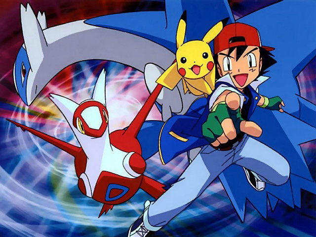 Cartoon character pokemon sword light free wallpaper - medium preview image