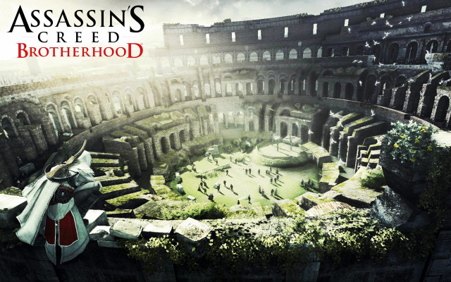 Video game poster giant building free wallpaper - medium preview image