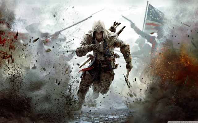 Man hooded running field fire free wallpaper - medium preview image
