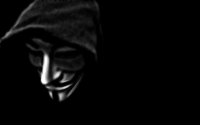 Man mask dark black background #2 free wallpaper - medium preview image