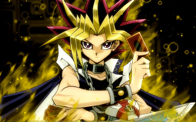 Man black yellow sword phone free wallpaper - medium preview image