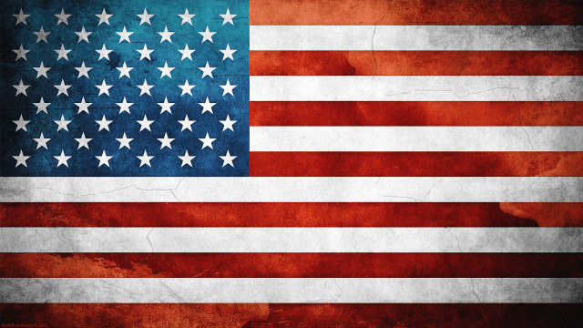 Grungy american flag faded background #7 free wallpaper - medium preview image