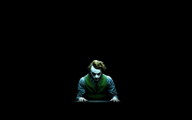 Man green vest tie laptop free wallpaper - medium preview image